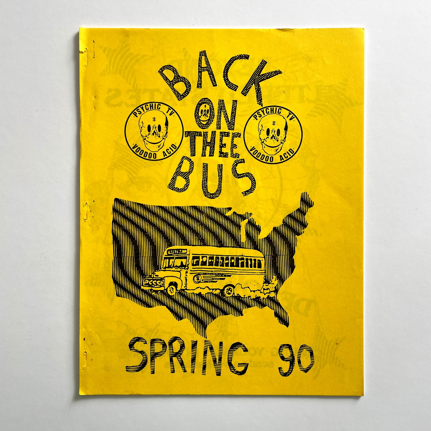 Psychic TV Zine - Back on Thee Bus Spring 1990
