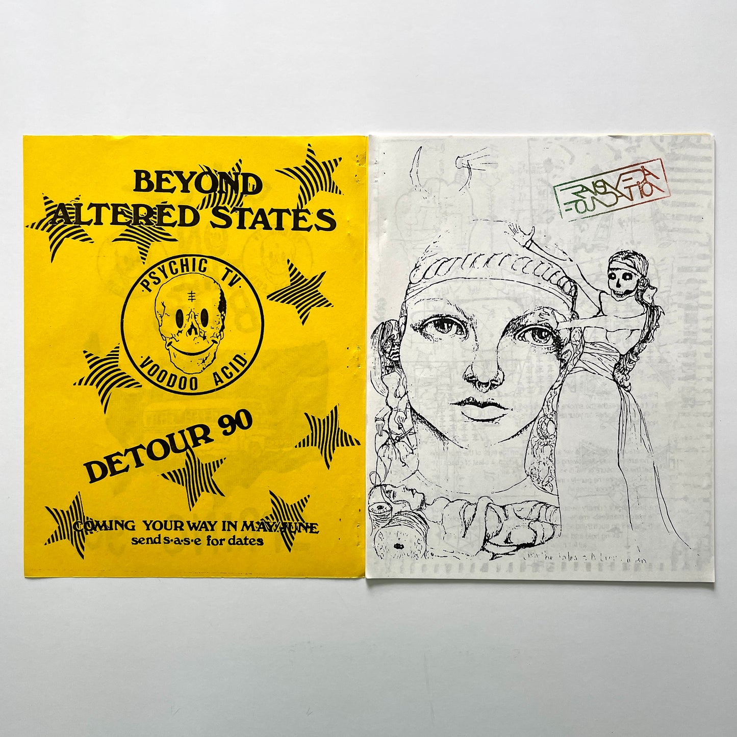 Psychic TV Zine - Back on Thee Bus Spring 1990