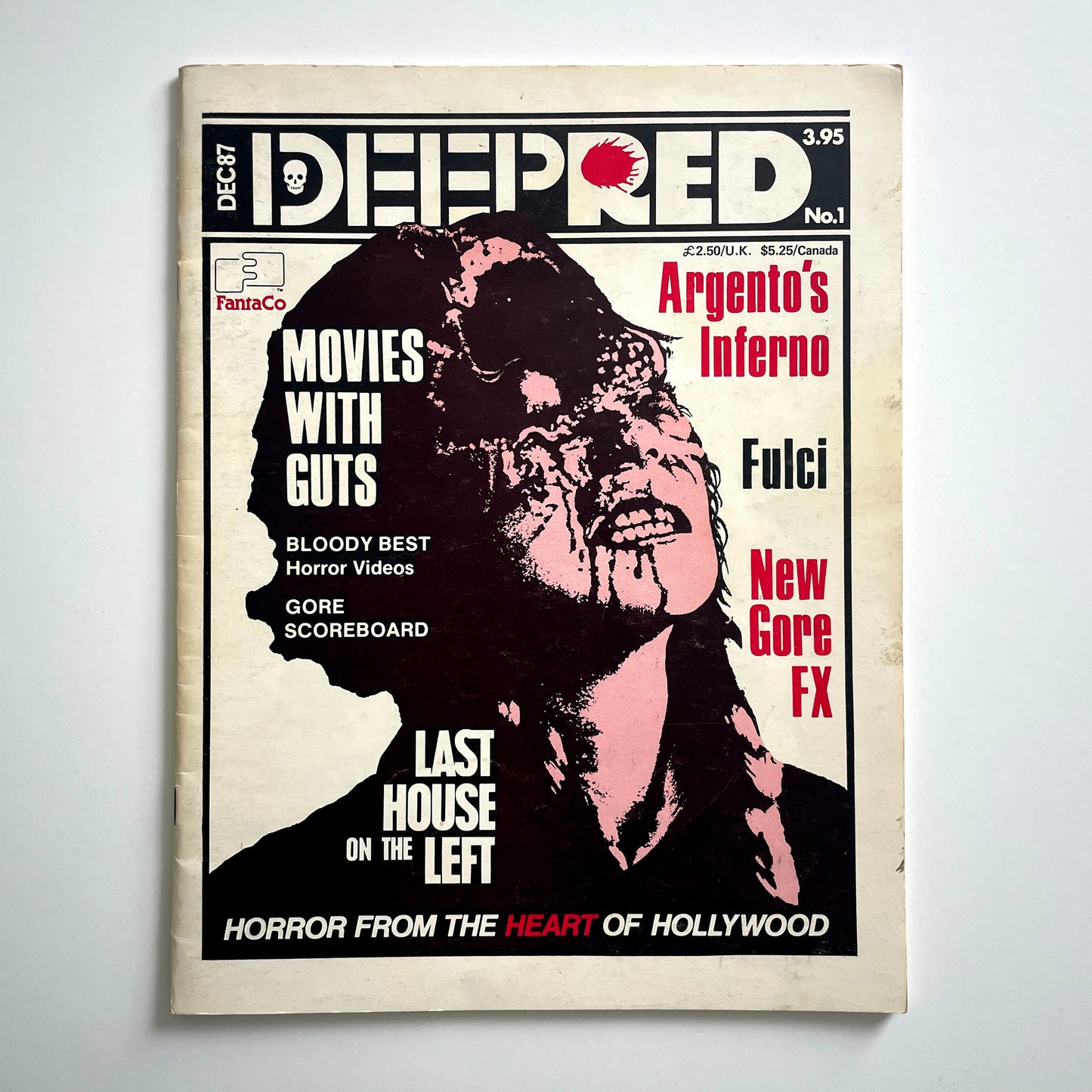Deep Red Magazine #1, December 1987
