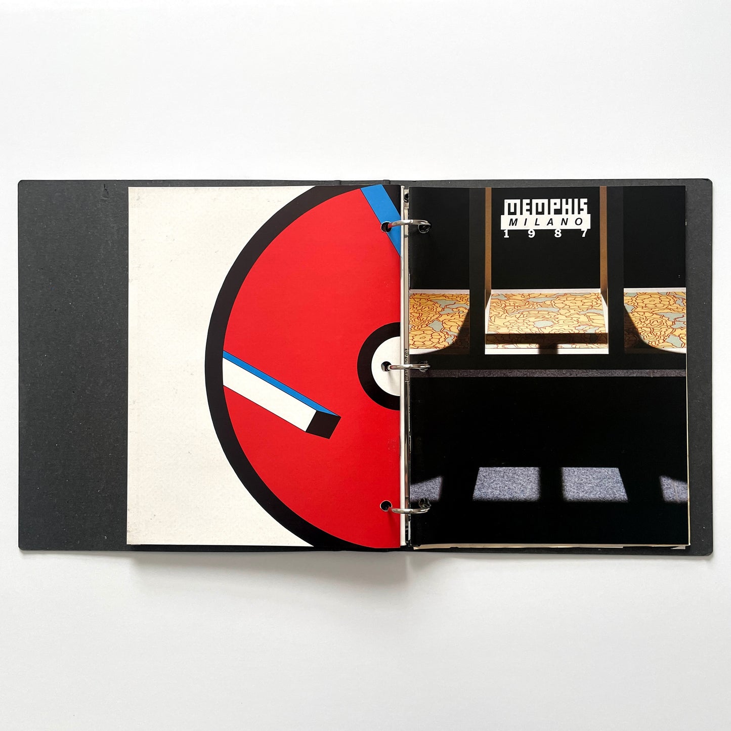 Memphis Milano Binder, Catalogs and Price List circa 1987