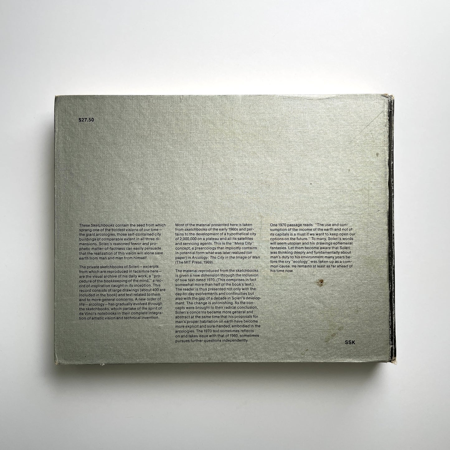 Sketchbooks of Paolo Soleri