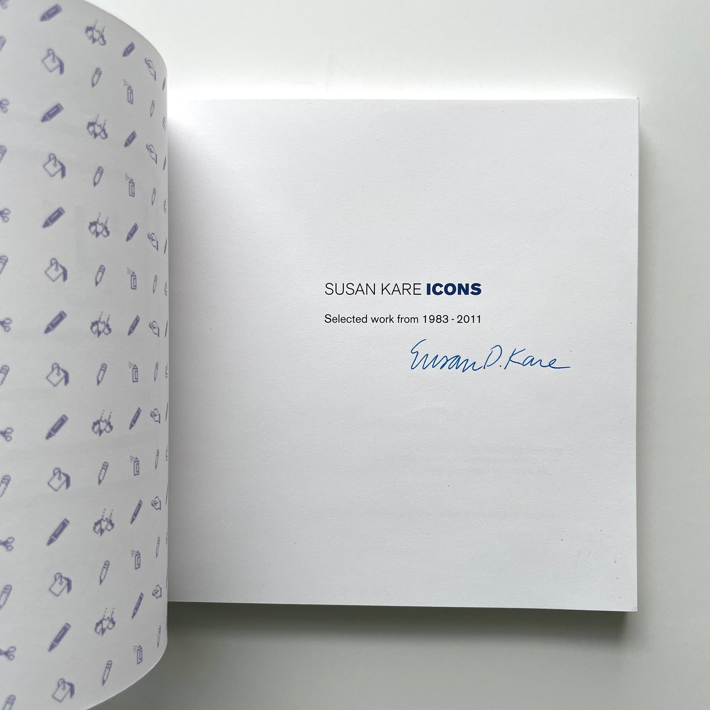 Susan Kare: Icons (Signed)