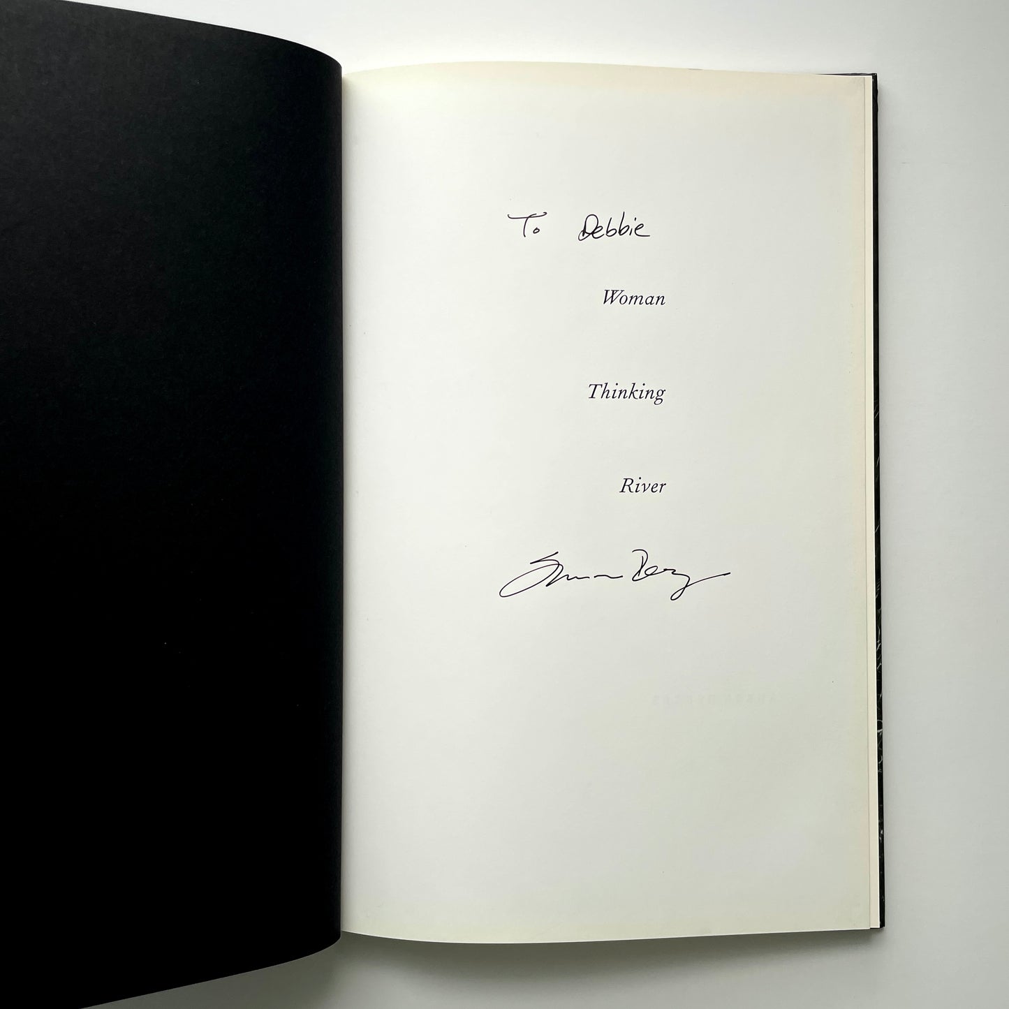 Susan Derges – Woman Thinking River (Signed)