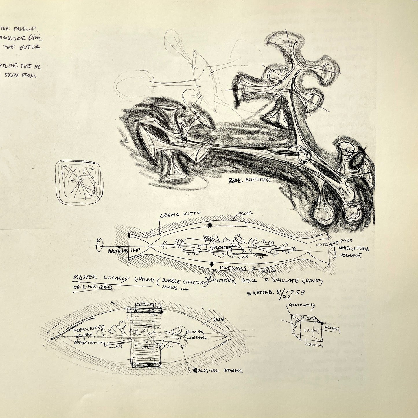 Sketchbooks of Paolo Soleri
