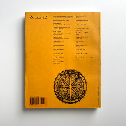 Zodiac Vol. 12 - Pritzker Prize Winners 1979–1994