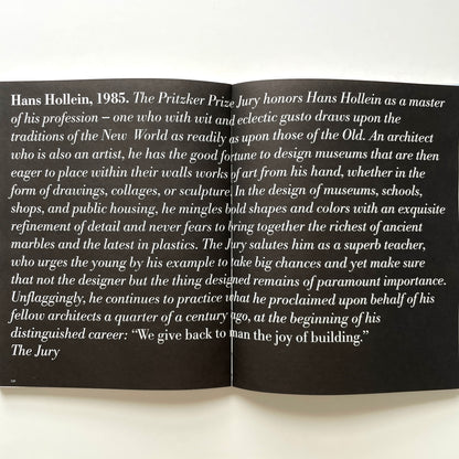 Zodiac Vol. 12 - Pritzker Prize Winners 1979–1994