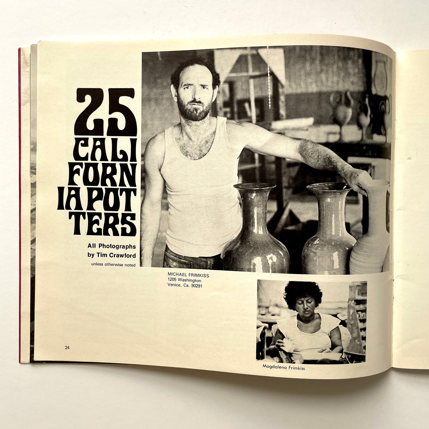 Studio Potter - Winter 1974/75