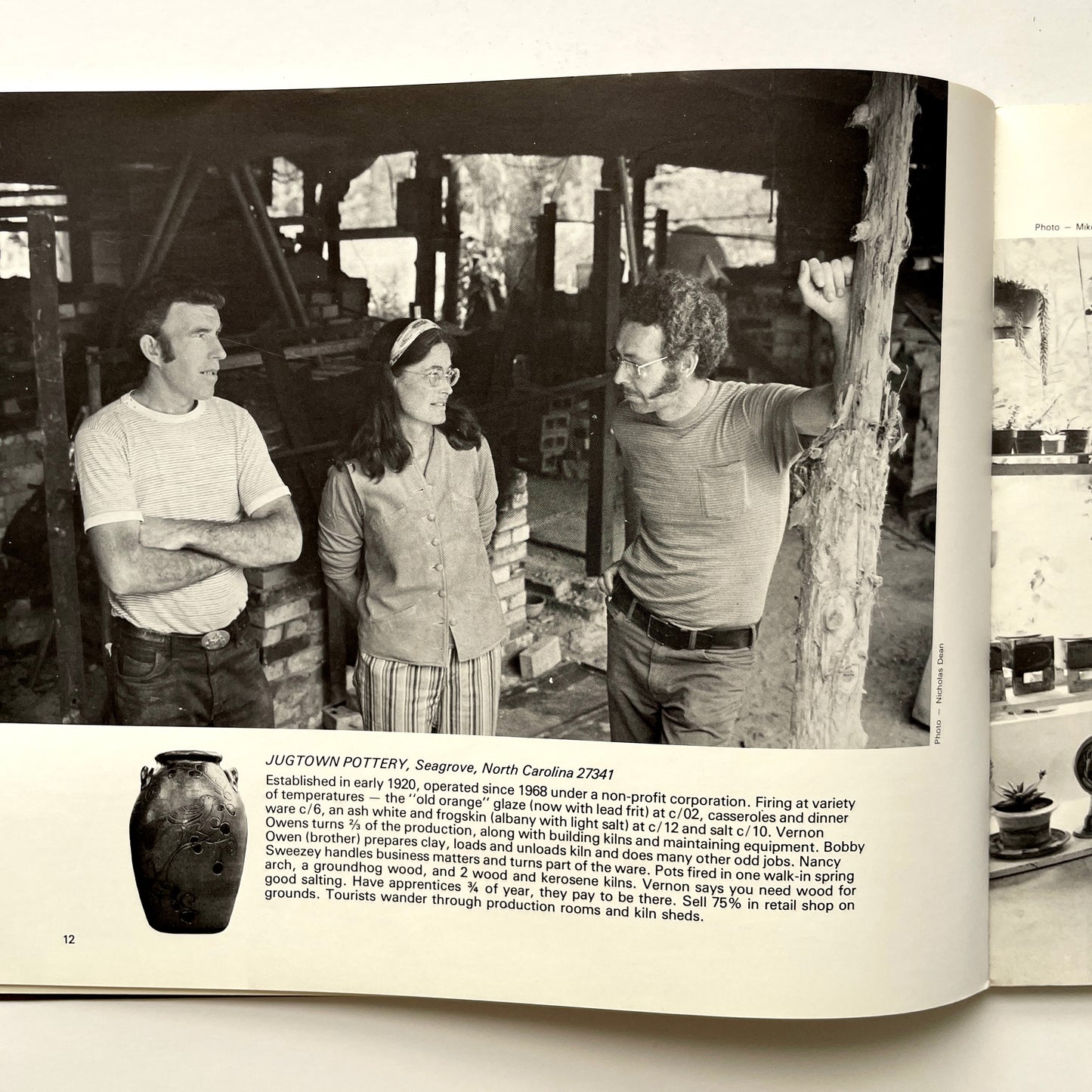 Studio Potter - Summer 1974