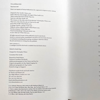 Designed by Peter Saville