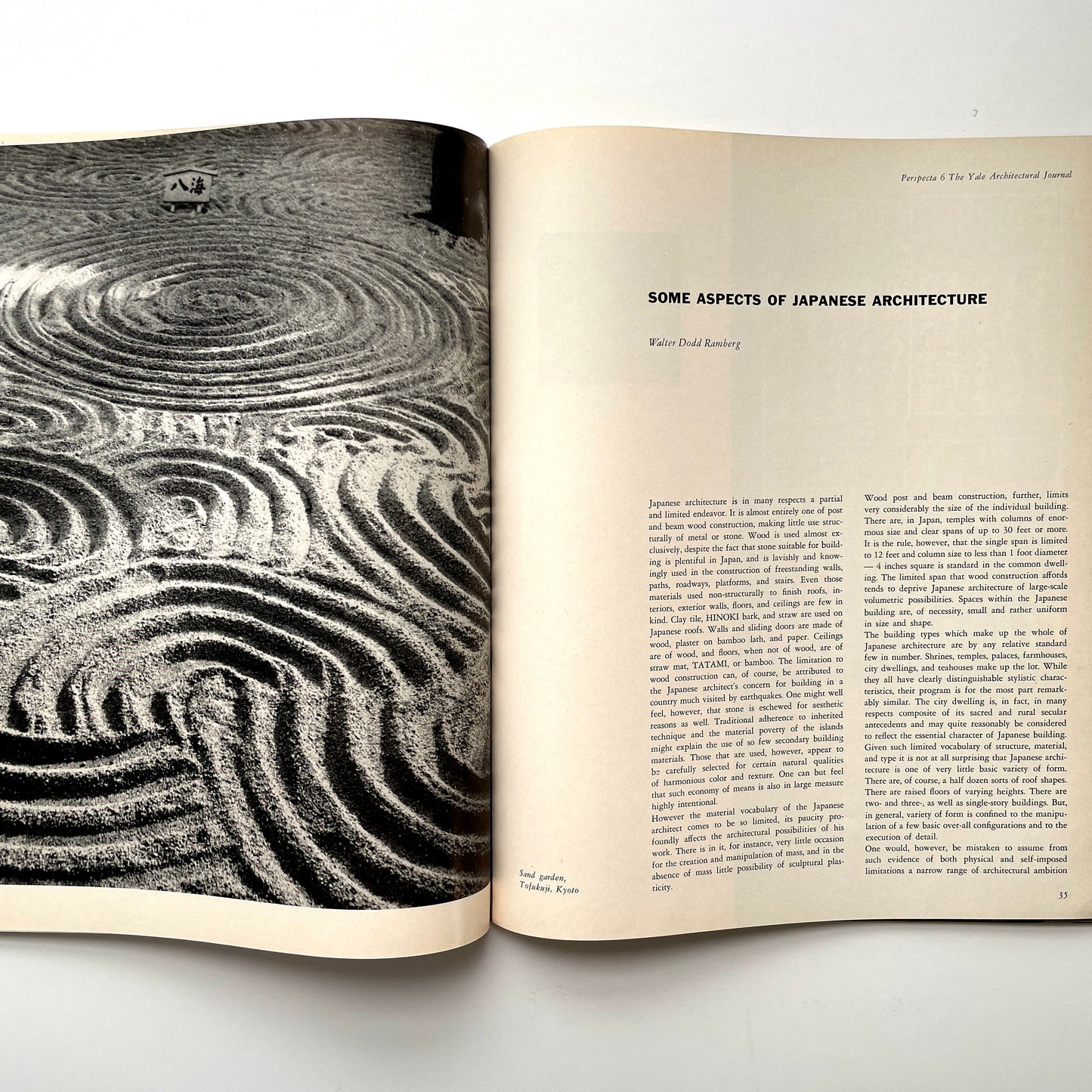 Perspecta - The Yale Architectural Journal Vol. 6
