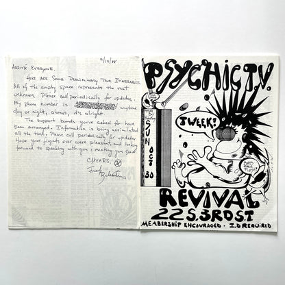 Psychic TV Zine - DeTour 88: Altered States Ov America