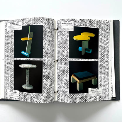 Memphis Milano Binder, Catalogs and Price List circa 1987